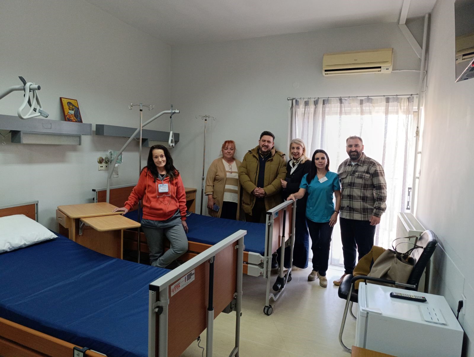 Nέα δωρεά στο ΓΝΛ από τον Σύλλογο Καρκινοπαθών